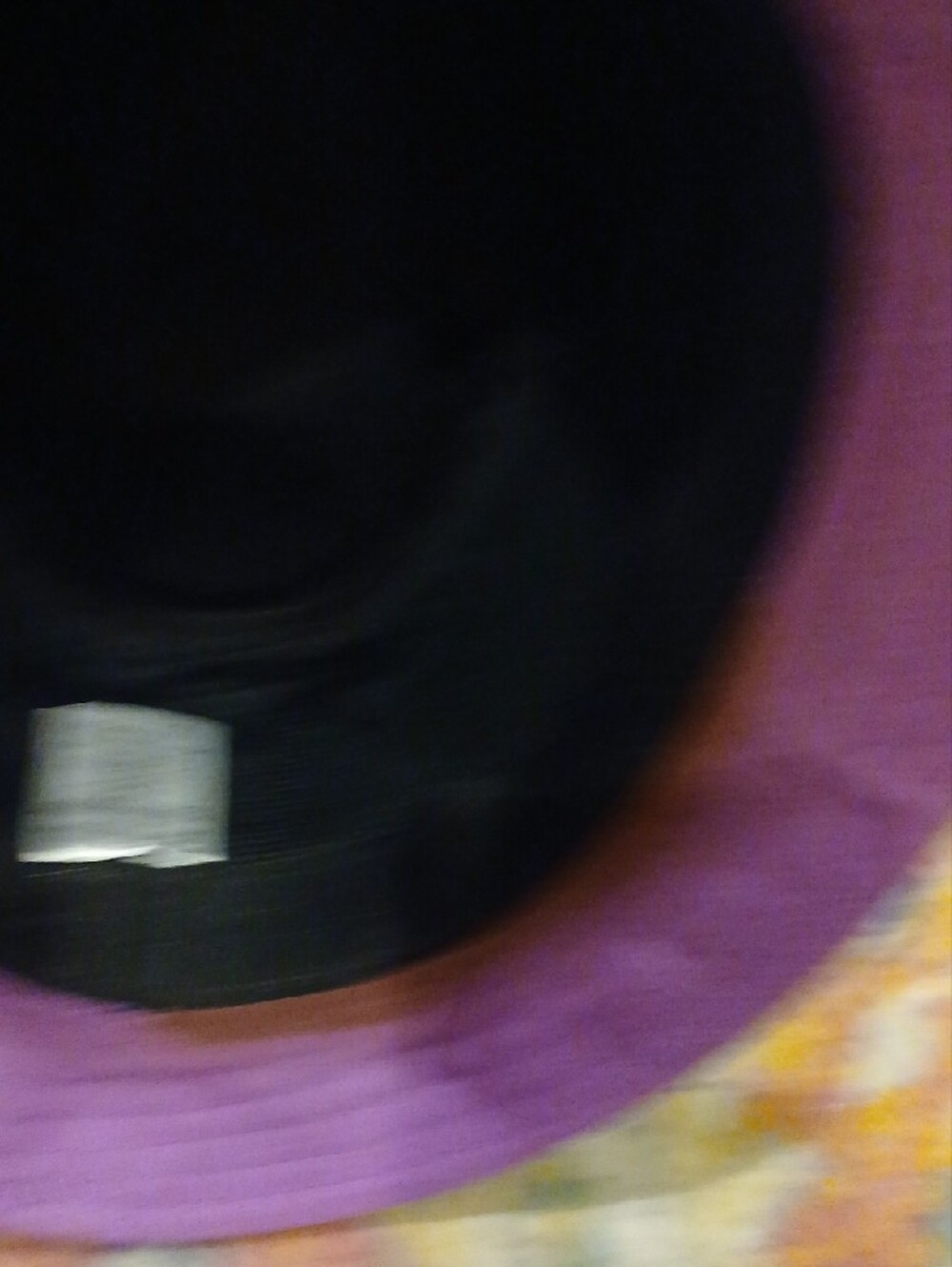 Gray Fedora with Colorful Beaded Band - Picture 4 of 6